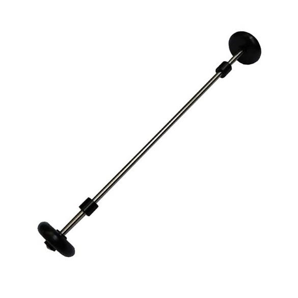 Tubo de acero inoxidable con ruedas