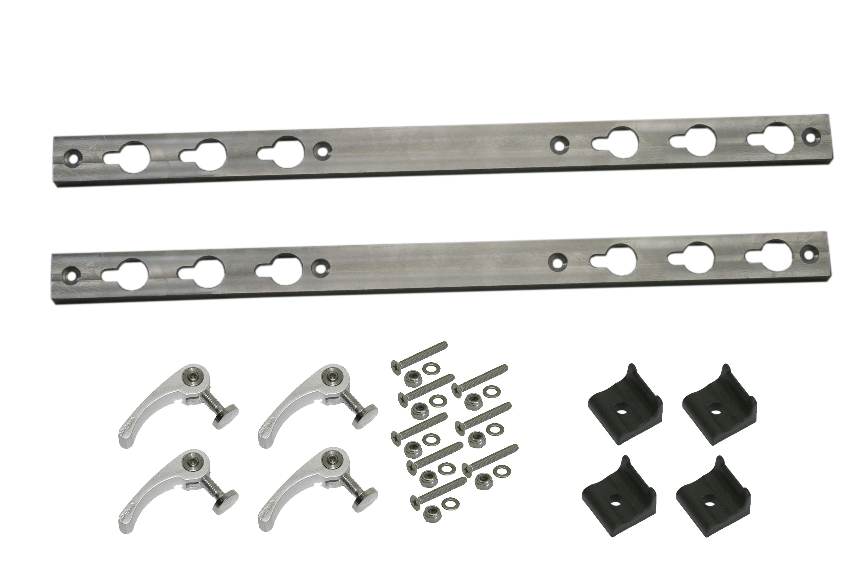 Kit de montagem com fixadores de aperto rápido