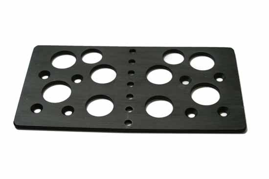 Plaquette aluminium Chaussures